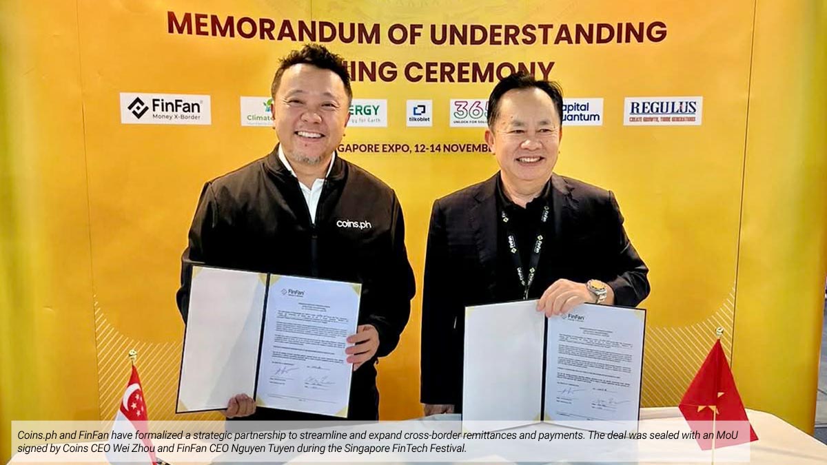 Coins.ph, FinFan team up to improve PH–Vietnam remittances