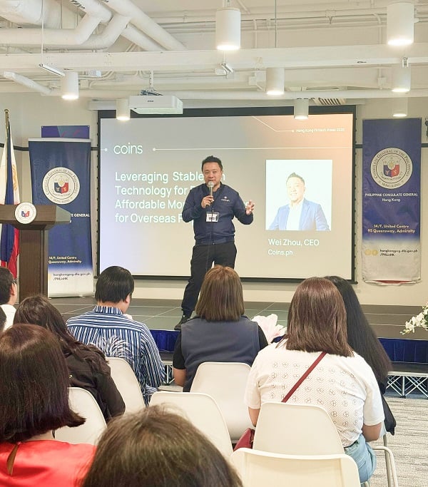 Coins.ph highlights stable coin potential for OFWs at Hong Kong financial literacy event